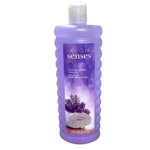Avon Senses Lavender Garden Bubbles Bath   24 oz New Sealed Relaxing